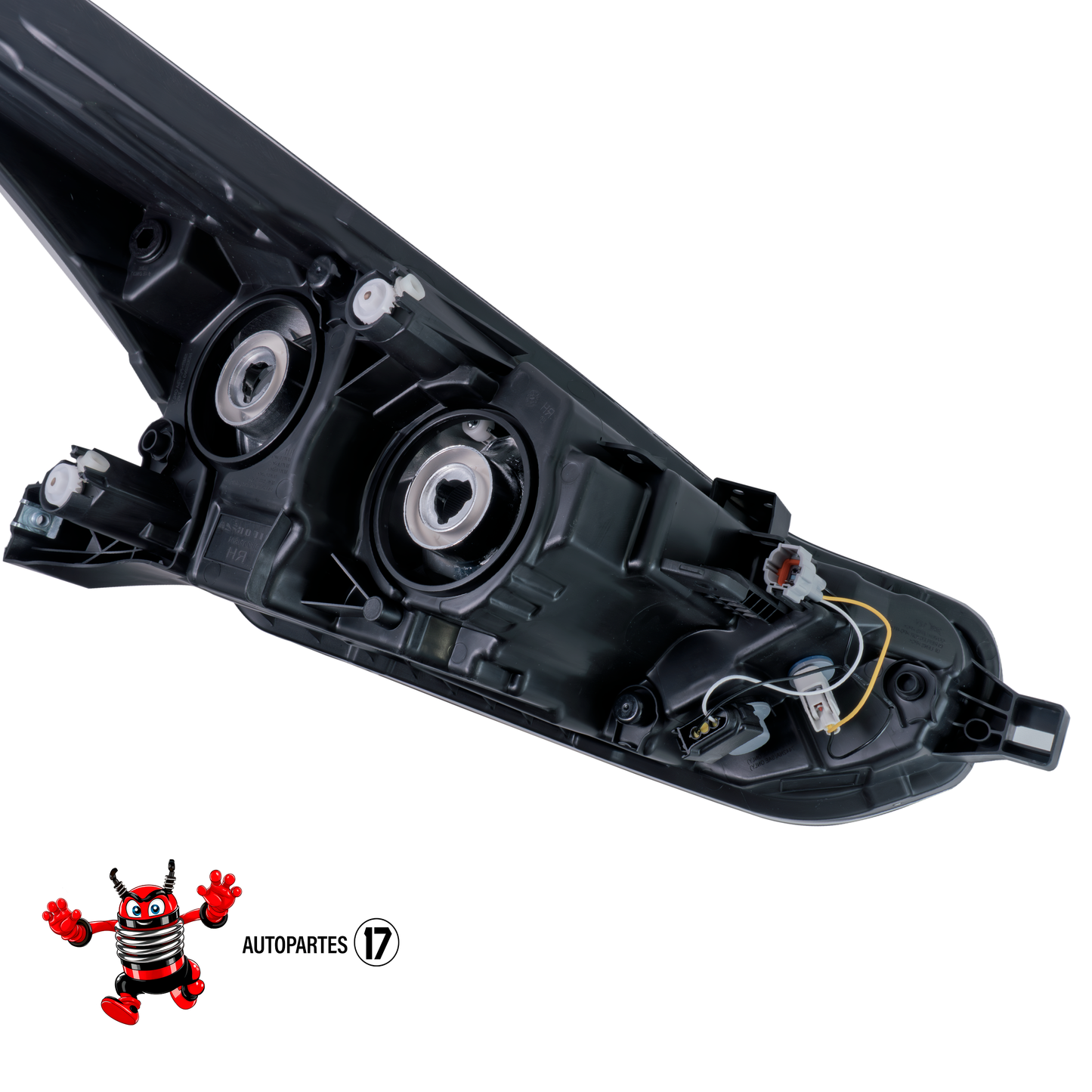 2020 - 2024  NISSAN VERSA FARO IZQ FONDO NEGRO