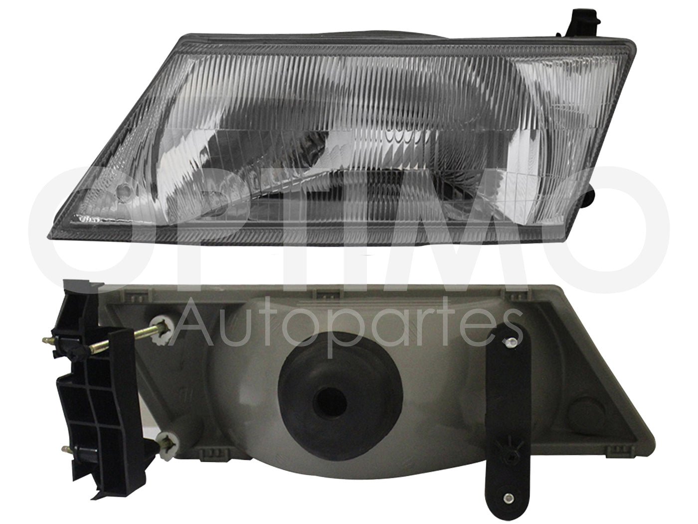 1996 - 1999  NISSAN SENTRA B-14 FARO DER F/CROMADO (LUCINO 96-98)