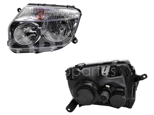 RENAULT DUSTER 2013 2014 2015 2016 FARO IZQ FONDO CROMADO