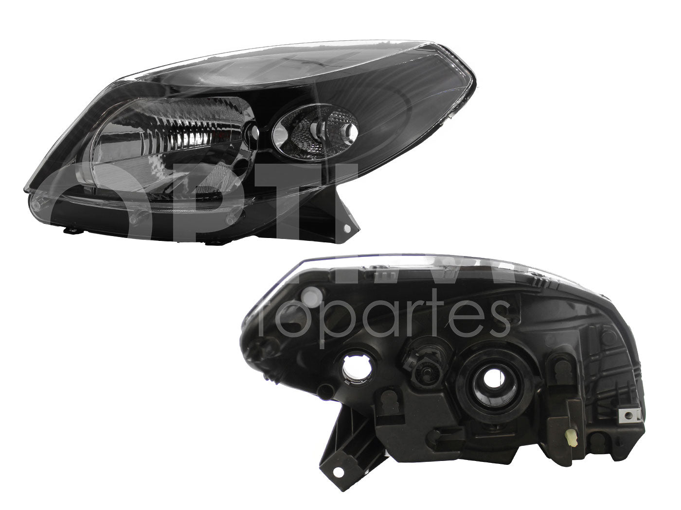 RENAULT STEPWAY 2010 2011 FARO IZQ FONDO NEGRO