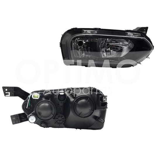 RENAULT KWID 2023 2024 2025 FARO DER FONDO NEGRO