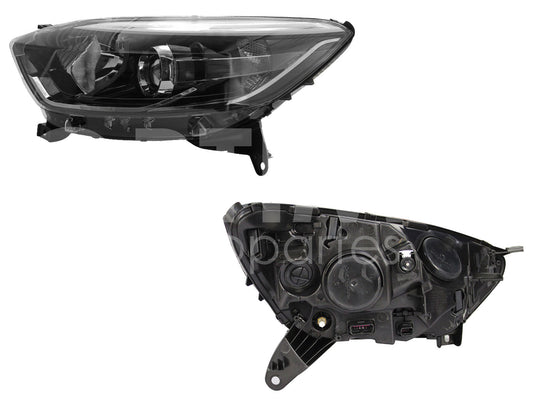 RENAULT CAPTUR 2018 2019 2020 2021 2022 2023 FARO IZQ F/NEGRO C/MOTOR