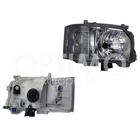 TOYOTA HIACE 2014 2015 2016 2017 2018 2019 FARO DER FONDO CROMADO