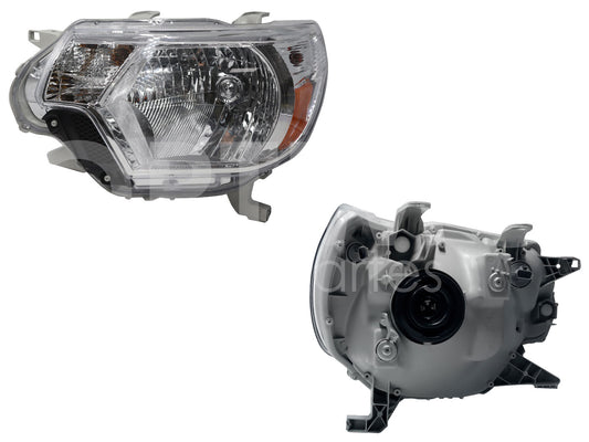 TOYOTA TACOMA 2012 2013 2014 2015 FARO IZQ F/CROMADO MICA AMBAR