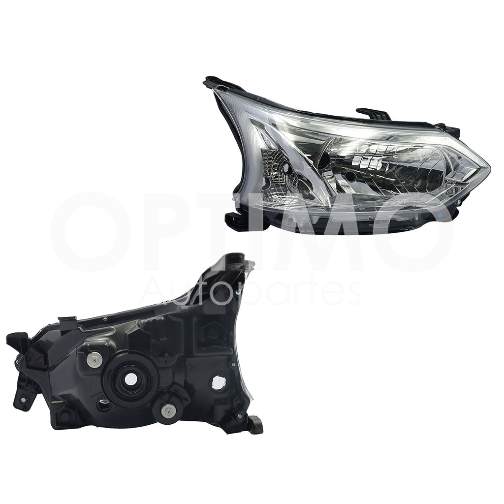 TOYOTA AVANZA 2016 2017 2018 2019 FARO DER FONDO CROMADO
