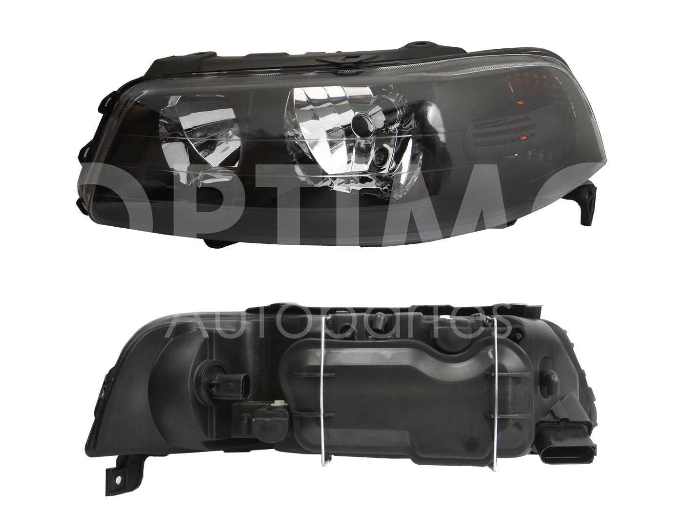 VOLKSWAGEN POINTER GTI 3PTAS 2000 2001 2002 2003 2004 2005 FARO IZQ F/NEGRO DOBLE AS 2 FOCOS