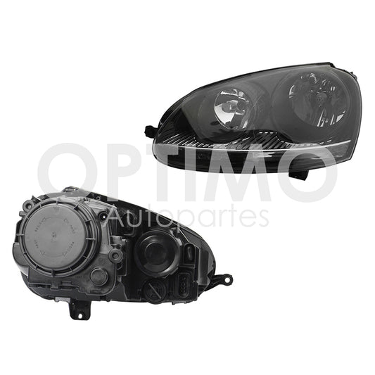 2006 - 2010  VOLKSWAGEN BORA FARO IZQ FONDO CROMADO