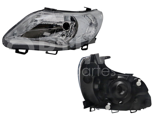 VOLKSWAGEN GOL 2008 2009 2010 2011 2012 FARO IZQ F/CROMADO UN AS (SAVEIRO 10-13) (SEDAN/H-BACK)
