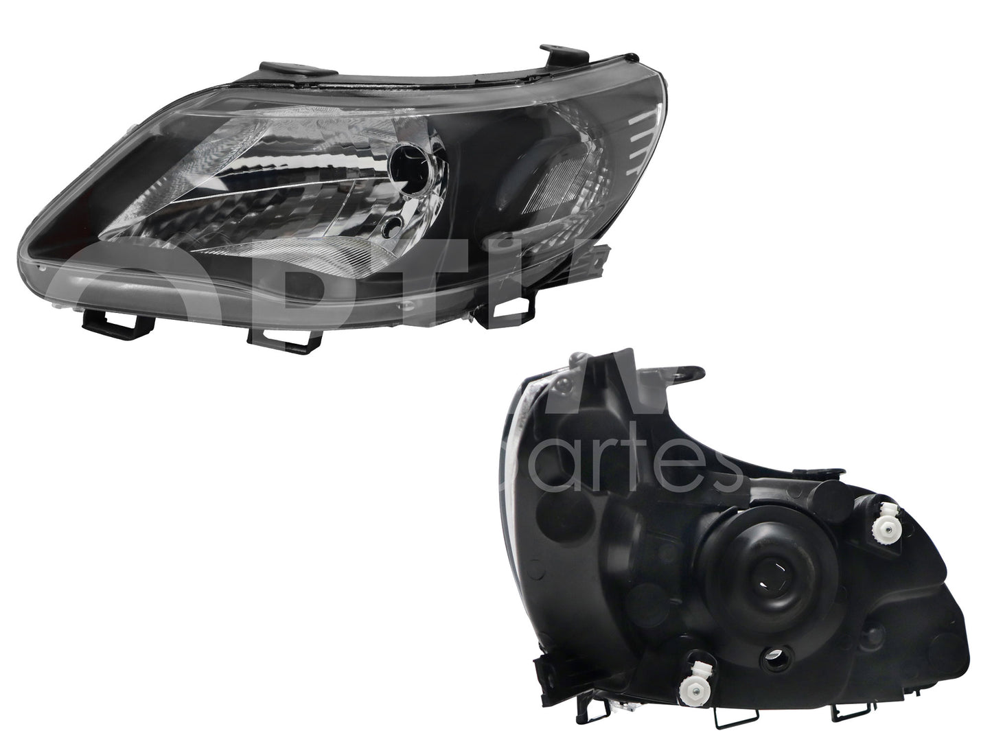 VOLKSWAGEN GOL 2008 2009 2010 2011 2012 FARO IZQ F/NEGRO UN AS (SAVEIRO 10-13) (SEDAN/H-BACK)
