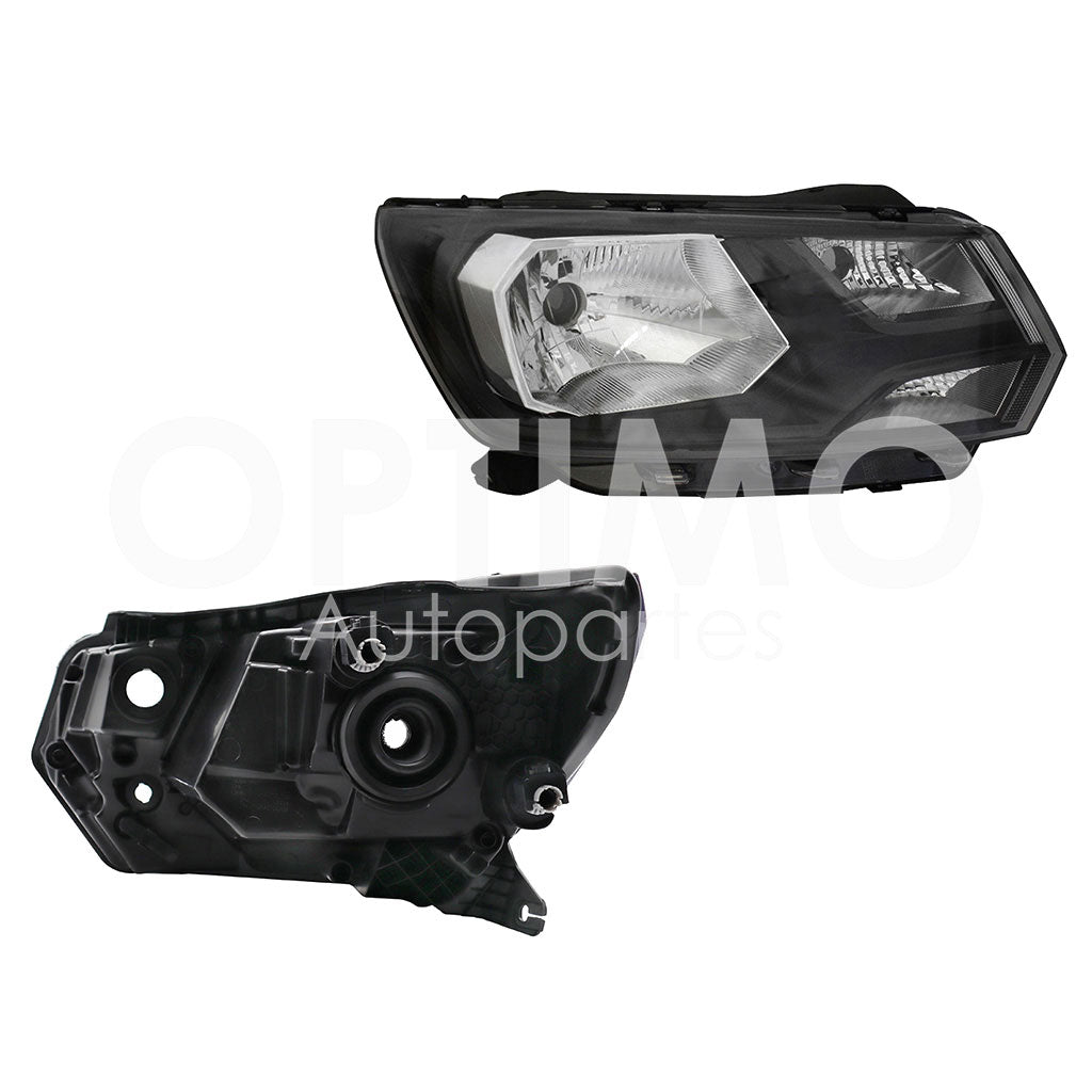 VOLKSWAGEN GOL 2019 2020 2021 FARO DER F/NEGRO UN AS (SAVEIRO 17-23)