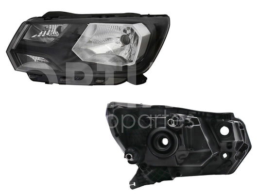 VOLKSWAGEN GOL 2019 2020 2021 FARO IZQ F/NEGRO UN AS (SAVEIRO 17-23)