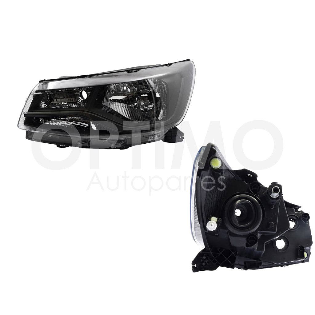 2024 - 2026  VOLKSWAGEN SAVEIRO FARO DER F/NEGRO UN AS C/FILO NEGRO (VERSION ROBUST)