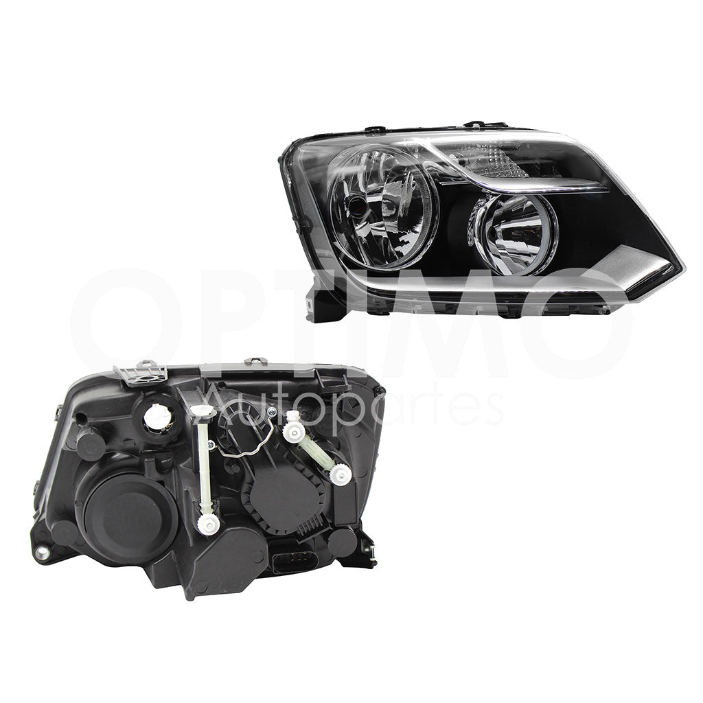 VOLKSWAGEN AMAROK 2010 2011 2012 2013 2014 2015 2016 2017 FARO DER FONDO NEGRO