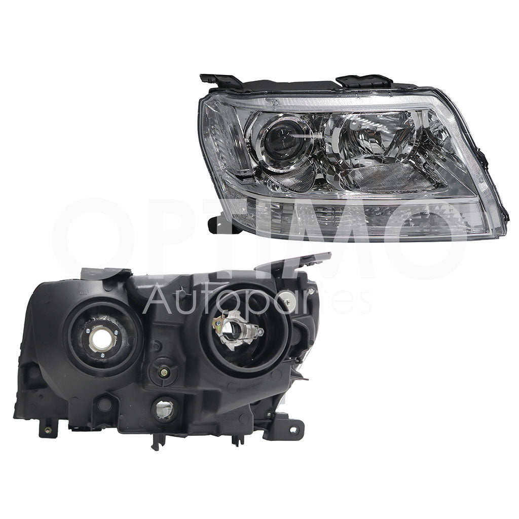 SUZUKI GRAND VITARA 2009 2010 2011 2012 2013 2014 2015 FARO DER F/CROMADO C/CUARTO BLANCO