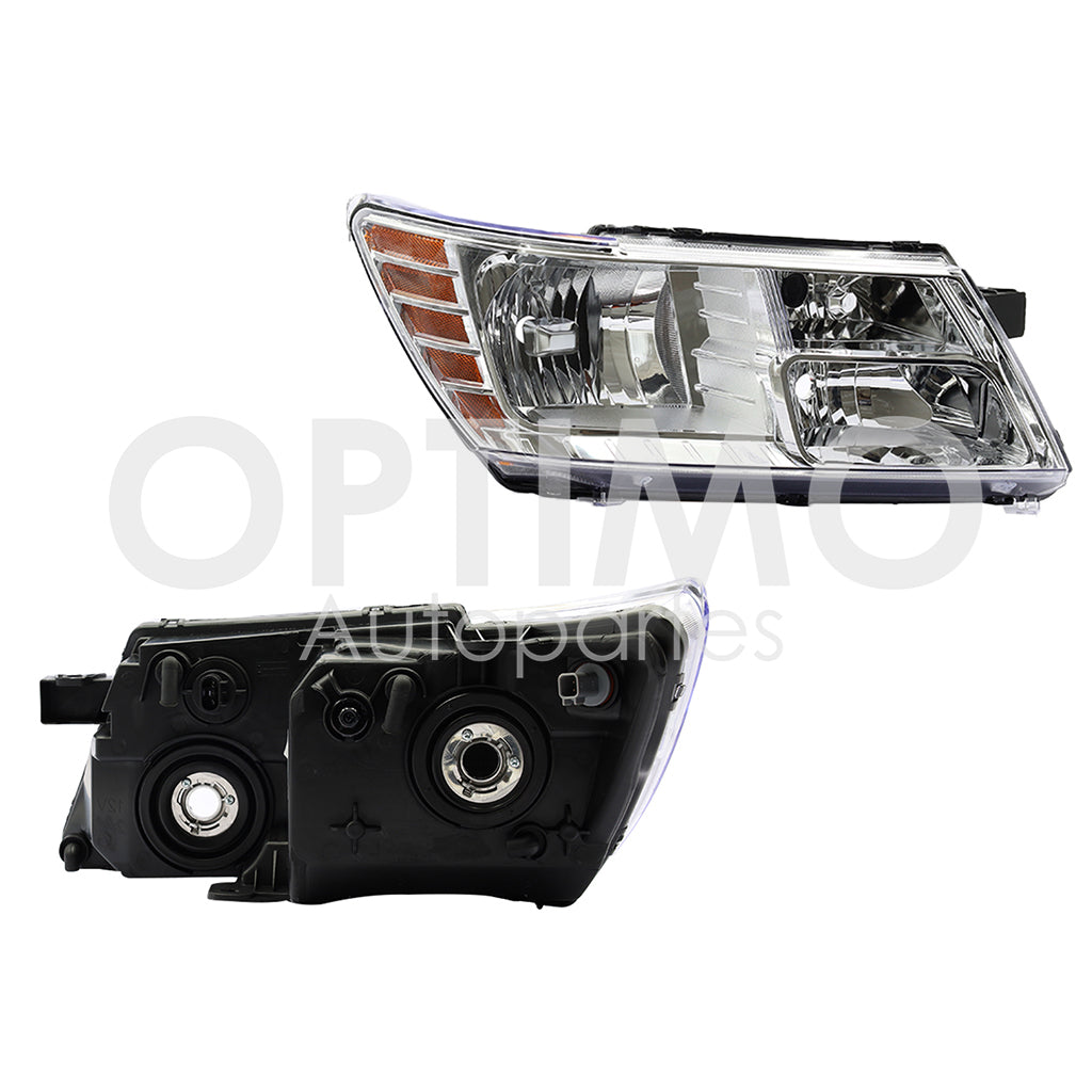 2019 - 2022  HONDA HR-V FARO IZQ F/NEGRO C/LUPA C/DRL C/MICA AMBAR