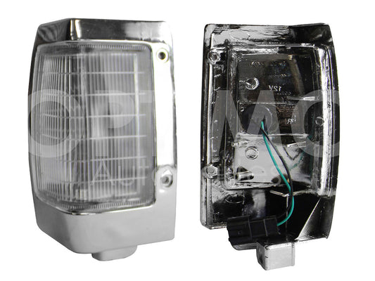 NISSAN D-21 1994 1995 1996 1997 1998 1999 2000 2001 2002 2003 2004 2005 2006 2007 CUARTO ESQ IZQ CROMO CLARO C/ARNES (EMP/2PZS)