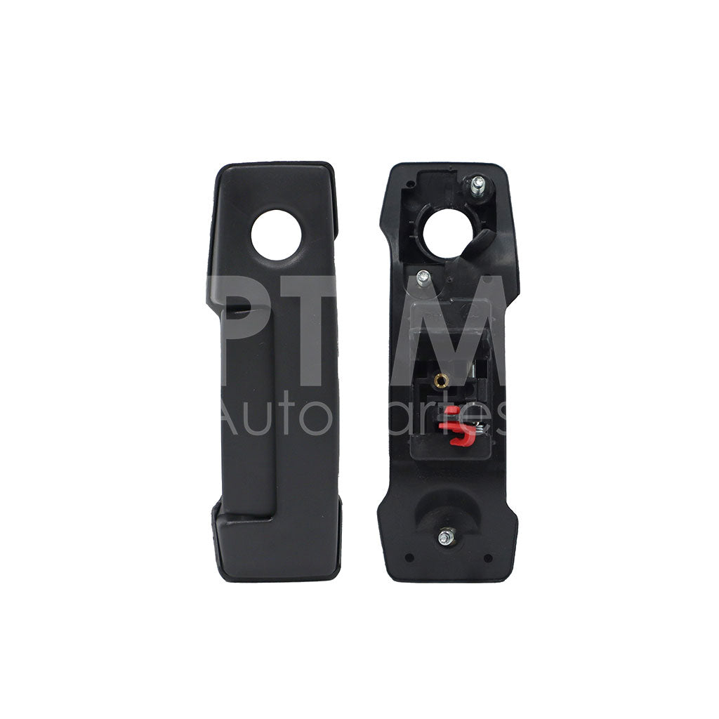 NISSAN URVAN 2002 2003 2004 2005 2006 2007 2008 2009 2010 2011 2012 MANIJA EXT DER NEGRA POROSA C/HOYO P/CILINDRO PUERTA CORREDIZA