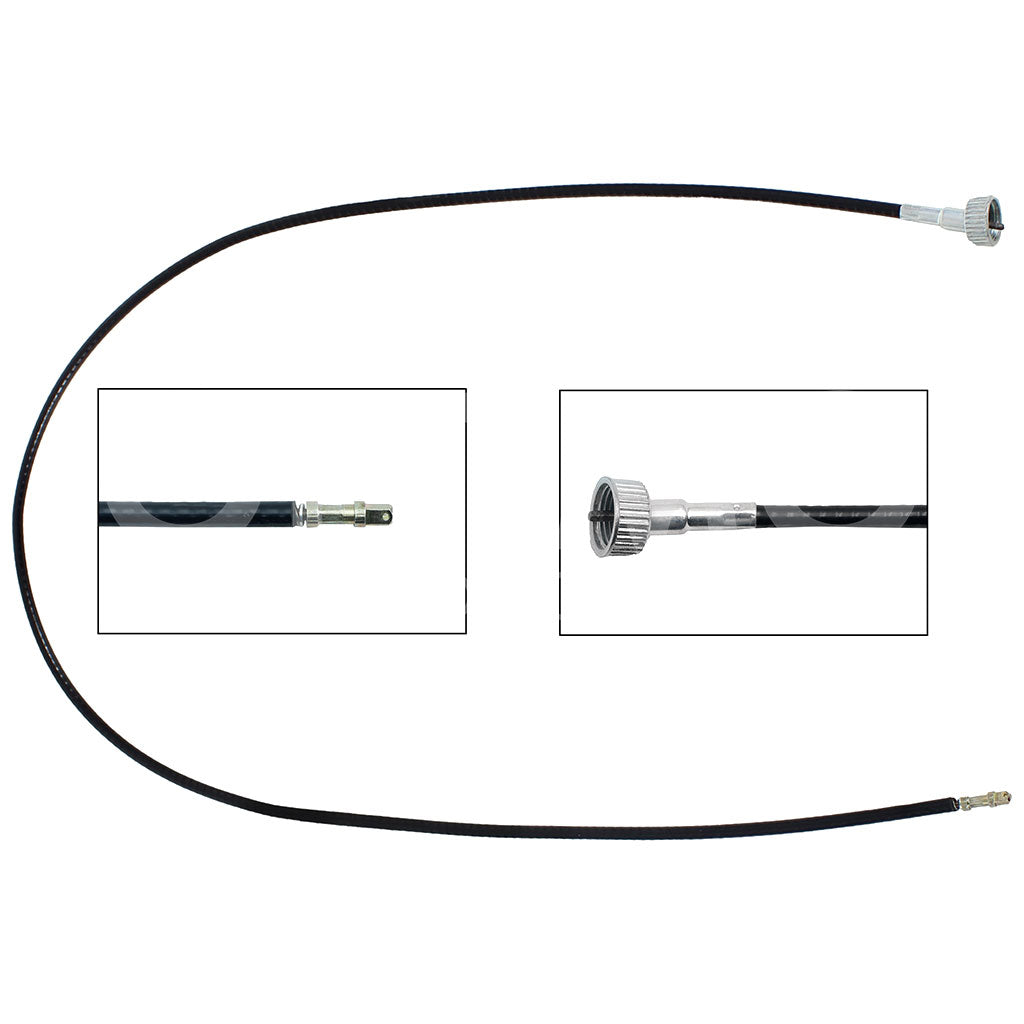 VOLKSWAGEN COMBI 1.6L/1.8L 1970 1971 1972 1973 1974 1975 1976 1977 1978 1979 1980 1981 1982 1983 1984 1985 1986 1987 1988 1989 1990 1991 1992 1993 1994 1995 1996 1997 1998 1999 2000 2001 CHICOTE VELOCIMETRO LARGO 2460MM