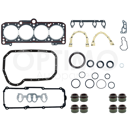 1993 - 1998 VOLKSWAGEN JETTA/GOLF A3 2.0L JUNTA MOTOR COMPLETA GRAFITADA 8VAL 2E (PASSAT 93-98)