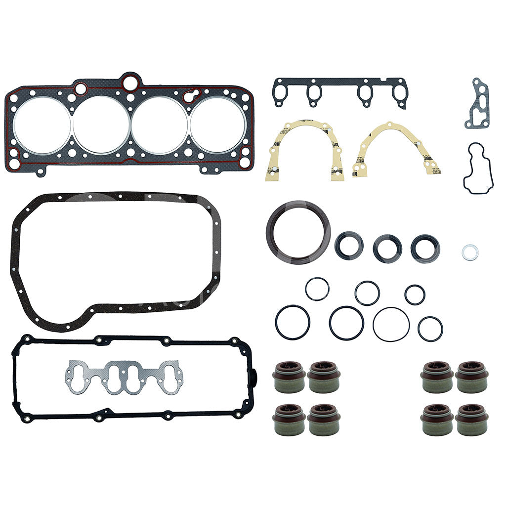 VOLKSWAGEN JETTA/GOLF A3 2.0L 1993 1994 1995 1996 1997 1998 JUNTA MOTOR COMPLETA GRAFITADA 8VAL 2E (PASSAT 2.0L 93-98)