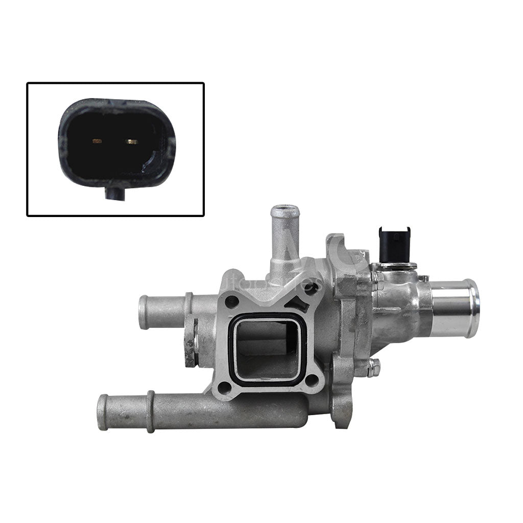 CHEVROLET AVEO 1.6L 2007 2008 2009 2010 2011 2012 2013 2014 2015 2016 2017 TOMA AGUA ALUMINIO COMPLETA C/TERMOSTATO C/SENSOR (SONIC 1.6L 12-18/CRUZE-TRAX 1.8L/PT G3 06-09)