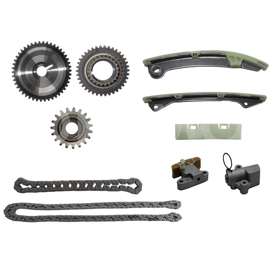 NISSAN TIIDA 1.8L 2006 2007 2008 2009 2010 2011 2012 2013 2014 2015 2016 2017 KIT DE DISTRIBUCION 10PZAS MR18DE/MR20DE (SENTRA B-16 2.0L 07-12/CUBE 1.8L 09-14)