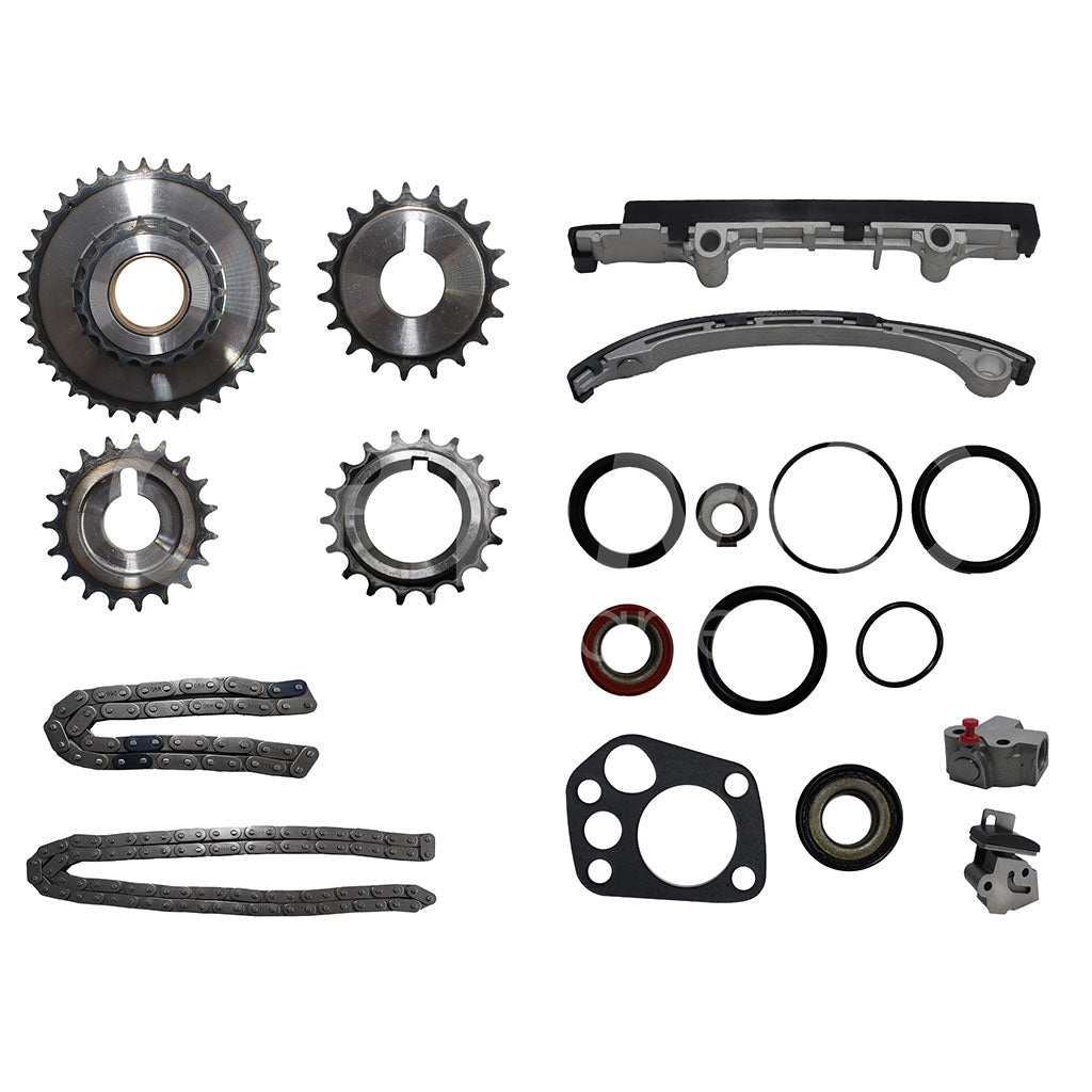 NISSAN FRONTIER 2.4L 1998 1999 2000 2001 2002 2003 2004 KIT DE DISTRIBUCION 19PZAS KA24DE (ALTIMA 2.4L 96-01/X-TERRA 2.4L)