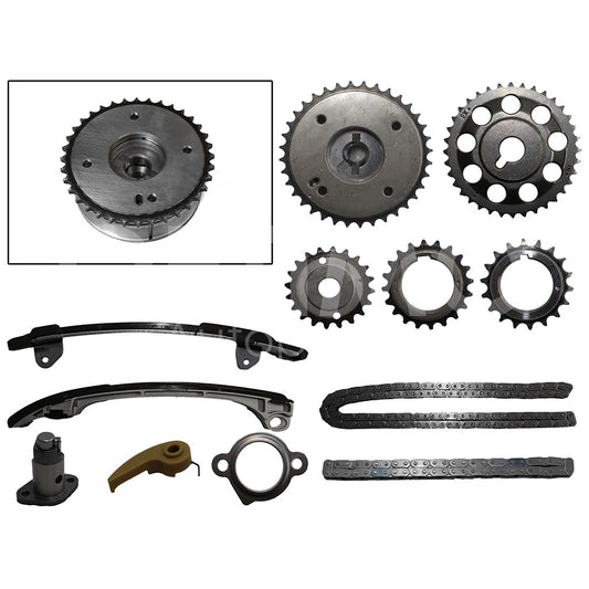 TOYOTA COROLLA 2.4L 2009 2010 2011 2012 2013 KIT DE DISTRIBUCION 12PZAS 2AZ-FE C/VVT RAV-4 01-08/CAMRY 02-11/HIGHLANDER 01-07