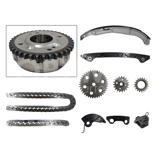 MAZDA MAZDA 3 2.3L 2004 2005 2006 2007 2008 2009 KIT DE DISTRIBUCION 11PZAS C/VVT MZR (MAZDA 5 06-11/MAZDA 6 03-08)