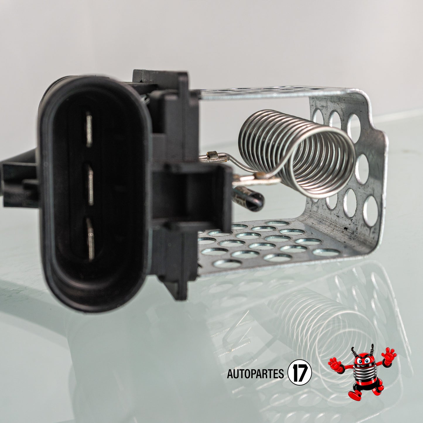 Moto Ventilador Compatible con AVEO 1.5L 2018 2019 2020 2021 2022 2023 C/S AIRE > Sin Tolva > Con Resistencia 3PIN (MOTOR/ASPA)