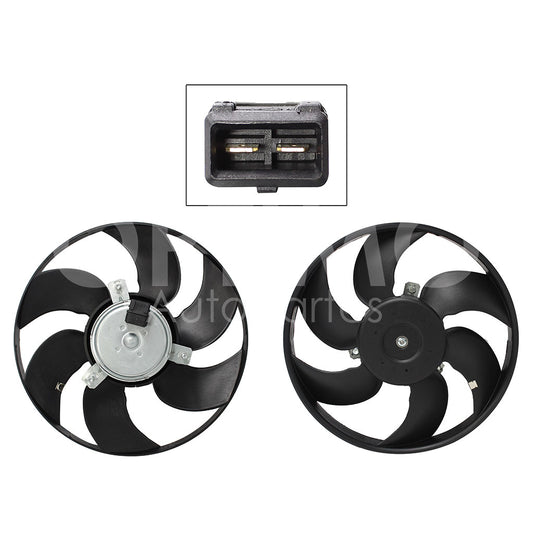 VOLKSWAGEN POINTER 1.8L 1998 1999 2000 2001 2002 2003 2004 2005 2006 2007 2008 2009 MOTOVENTILADOR C/AIRE S/TOLVA 2PINES S/RES (VAGONETA 00-05/PICK-UP 00-09) (MOTOR/ASPA)