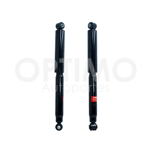 2002 - 2013  CHRYSLER / DODGE LIBERTY 3.7L/4.0L 2/4WD PAR AMORTIGUADORES TRASEROS DER/IZQ GAS (NITRO 3.7L-4.0L 07-12)