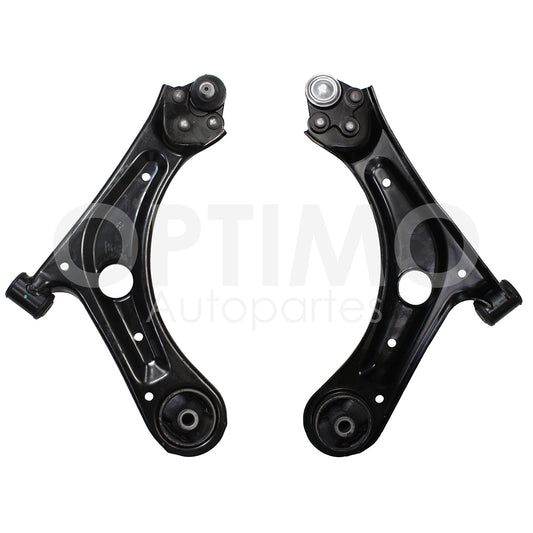 2018 - 2023 CHEVROLET AVEO 1.5L PAR DE HORQUILLAS INFERIOR DERECHO / IZQUIERDO | Con Rotula | | Con Bujes |
